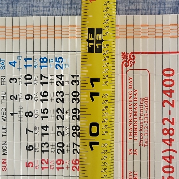 2021 Panda Calendar From Ming Garden New Orleans 2021. Reusable In 2027 Or 2038 - Picture 14 of 14